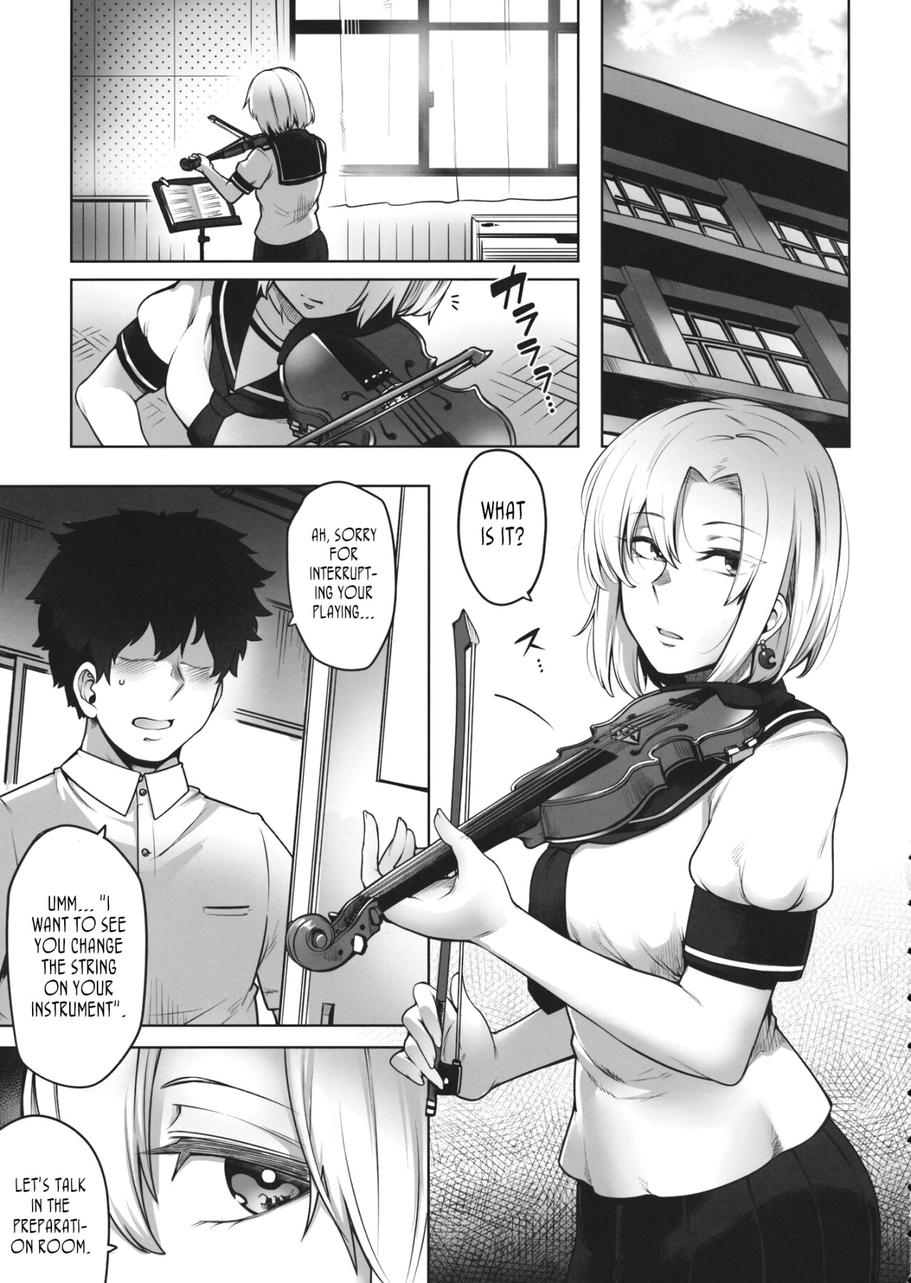 Hentai Manga Comic-Nijikawa-senpai from the Preparation Room-Read-2